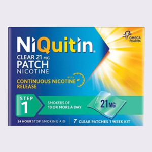Niquitin 21Mgclear 24 Hour 7 Patches Step 1